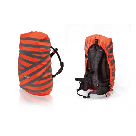 Housse de pluie XLC pour sacs à dos orange/argent
