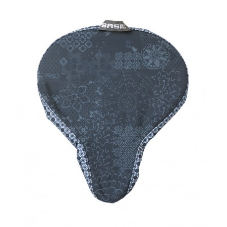 Housse de selle Basil Boheme bleu indigo