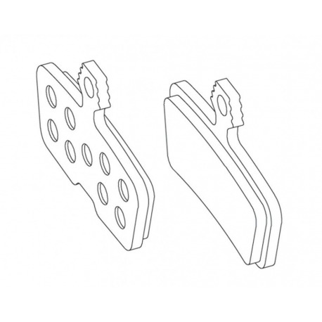 Plaquettes de frein Avid Code pk. atelier 11.5015.069.190 organique/acier 20 uni.