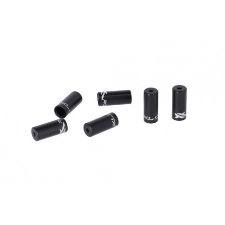 XLC Stop-alun. SH-X07 douille de rechange noire, Ø intérieur 4,0 mm 50 u. en bouteille