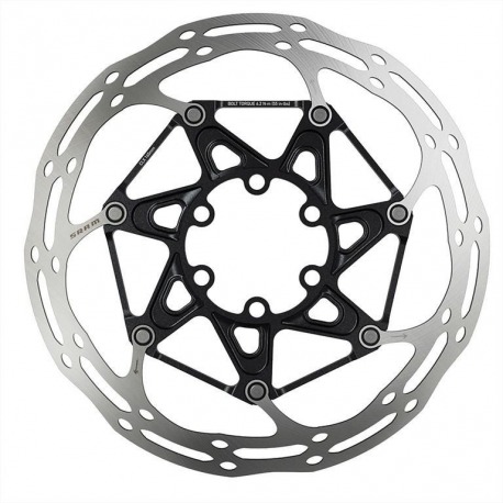 Disque de frein Sram Rotor Centerline Ø 140 mm noir 2 pièces, Arrondi