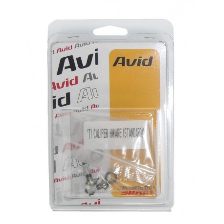 Jeu de boulons Avid pour freins à disque Titanium T25 incl. coussinets (standard)