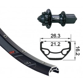 RT 26x1.9 XLC 6 trous QR...