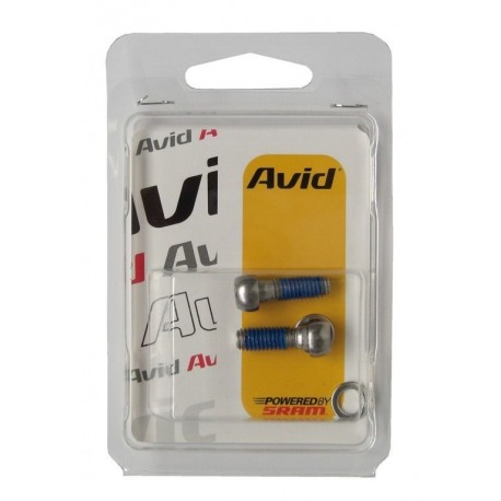 Vis Avid par ex. adaptateur de frein à disque 2 unités en acier inoxydable