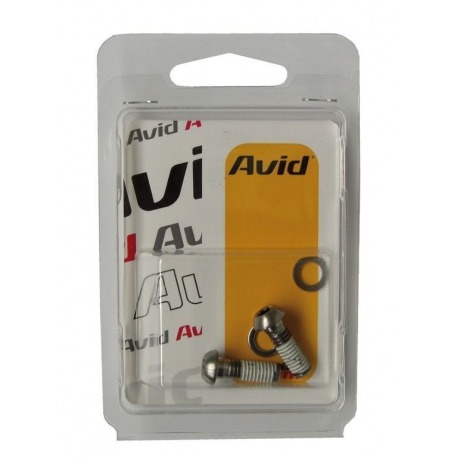 Vis Avid par ex. adaptateur de frein à disque 2 unités titane T25