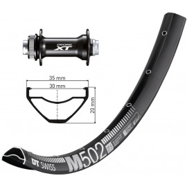 Roue avant 29" Deore XT axe...