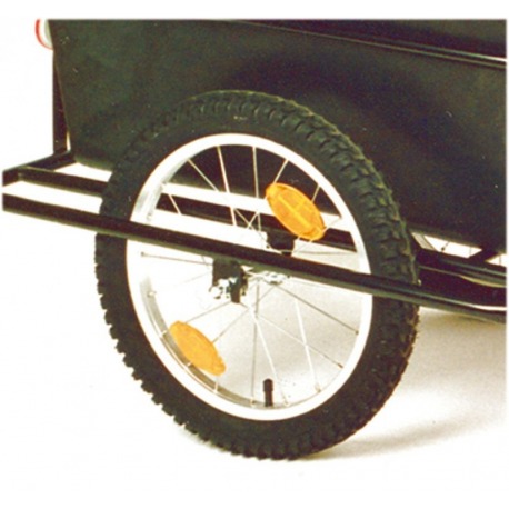 Roue à rayons avec enjoliveurs, 16" pour remorques Roland, "Big Boy"