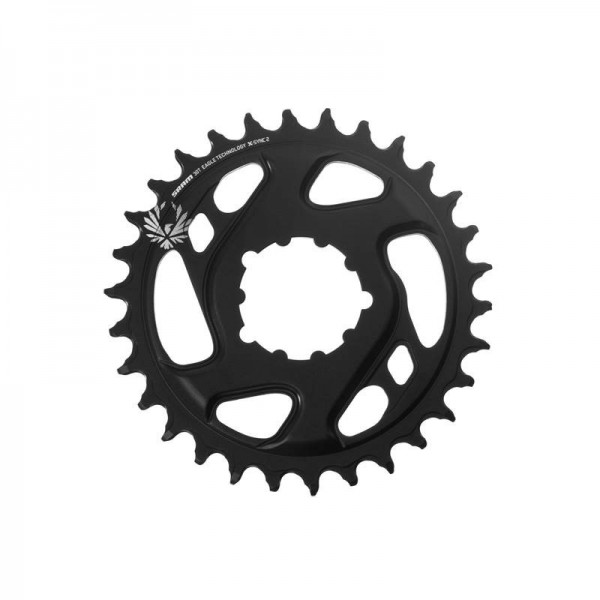 Plateau Sram X-Sync 2 Eagle Boost 12v.30, noir, CF alu, déport 3mm, DM