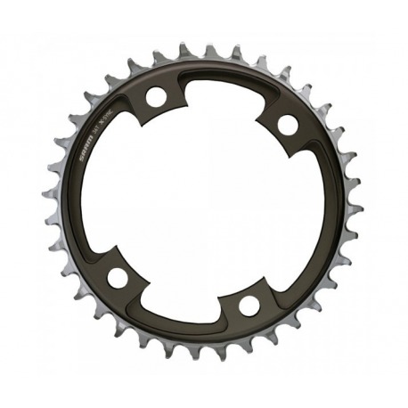 Plateau Sram Road 12 vitesses. X-Sync Alu noir 46d., BCD 107mm