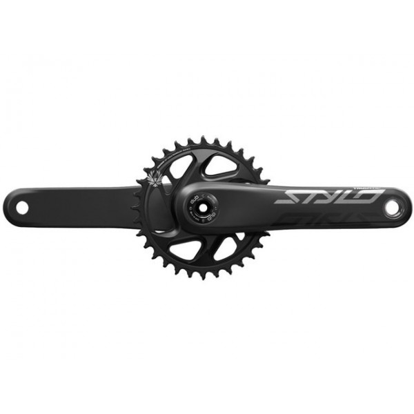 Pédalier Truvativ Stylo Eagle FatBike5 DUB sans axe DUB,170mm,carb,ne,30d.X-Sync2,DM
