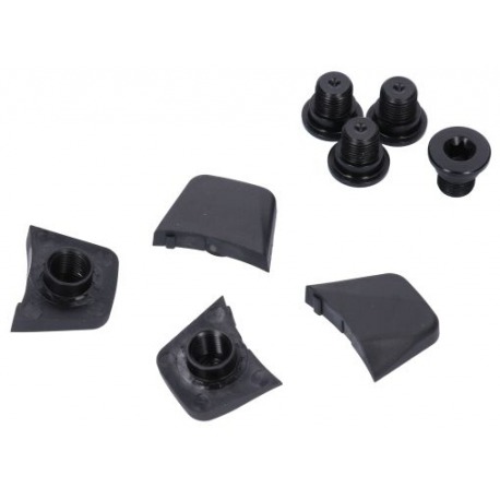 Boulon de disque de protection de chaîne Rouge 11.6918.004.001,4 bras,Alu,noir,D1