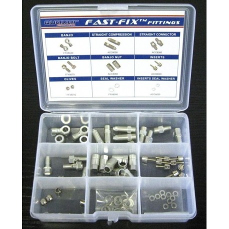 Coffret universel de pièces de rechange pour freins à disque
