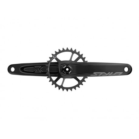 Pédalier Truvativ Stylo 6K Eagle DUB 170mm sans axe DUB,alu.noir 32d.X-SYNC2,DM