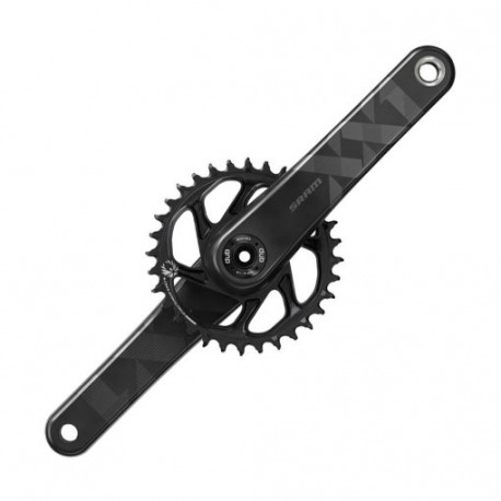 Sram Crank XX1 Eagle DUB 170mm sans axe DUB,DM,34-d. X-Sync2 noir