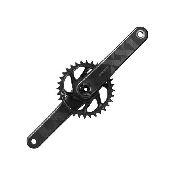 Sram Crank XX1 Eagle DUB 175mm sans axe DUB,DM,34-d. X-Sync2 noir