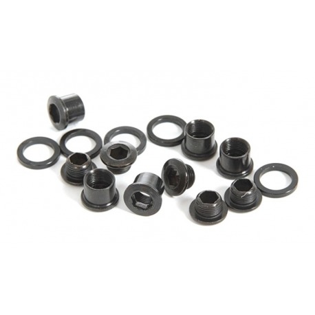Jeu de boulons de plateau Truvativ 11.6915.015.000,p. 5 eau SS, acier, noir