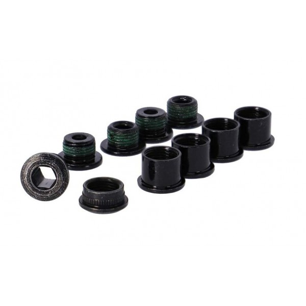 Boulons de réglage pour plateau Sram Red/Quarq 5u. 11.6918.000.000,p. Bielle à 5 bras, noire
