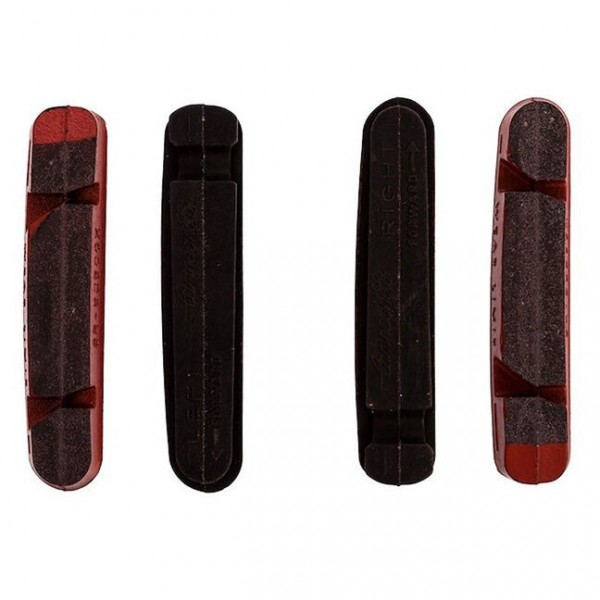 Jeu de gommes de frein pour roues en carbone (4 unités) BR-BO500