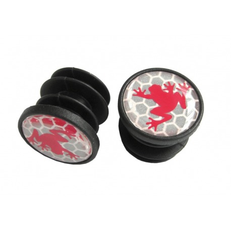 Bouchons par ex. Guidon Sram Road (2 pièces) Make the Leap Frog 00.7915.074.030
