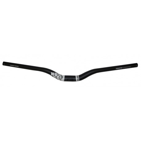 Guidon VTT Hussefelt Truvativ Alu, noir 700 mm, 31,8 mm sub.40 mm