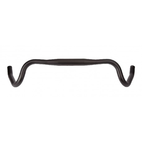 Guidon Ergotec H-Bar Gravel aluminium, Ø 31.8mm, 440/580mm noir 21°
