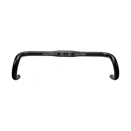Guidon Ergotec Randonneur aluminium, Ø 31.8mm, 420mm, noir/mat