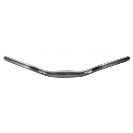 Guidon Ergotec Trekking Alu, noir, 31,8 mm, 590 mm, noir, 47°