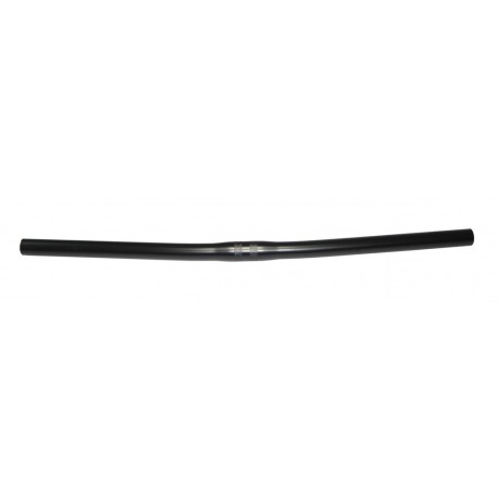 Guidon Ergotec Town Exclusive acier, Ø 25,4mm, 580mm, noir, 4°