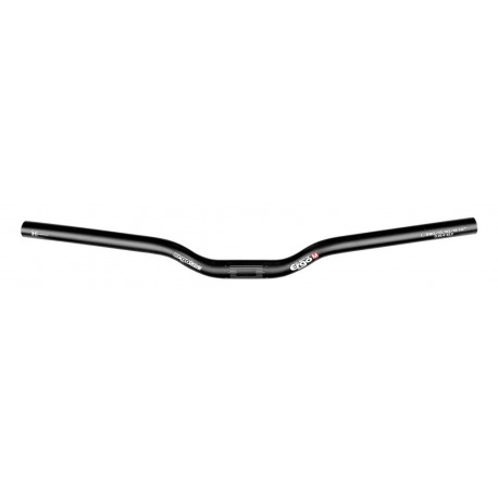 Guidon Ergotec Ergo M alu., noir mat, 25,4 mm, 590 mm, 10°