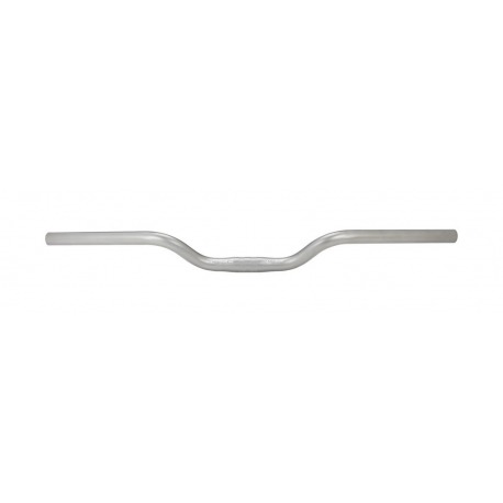 Guidon Ergotec M-Bar M acier, Ø 25,4 mm, 700 mm, aspect aluminium, 16°