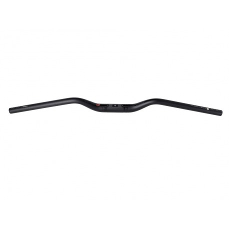 Guidon Ergotec M-Bar Sport en aluminium, Ø 31,8 mm, 780 mm, noir/mat, 14°