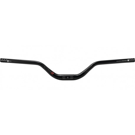 Guidon Ergotec Riser-Bar aluminium, Ø 31,8mm, 780mm, noir/mat, 12°