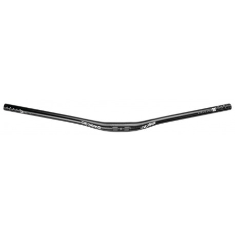 Guidon Ergotec Low Riser Alu, Ø 31,8mm, 720mm, noir/mat, 9°