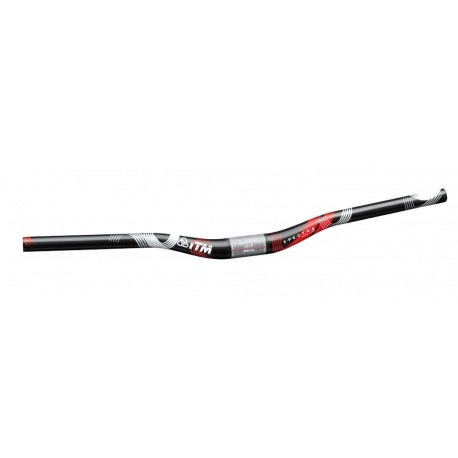 ITM Spectra MTB Guidon Ø31.8mm,635mm,noir,Carbone semi rise