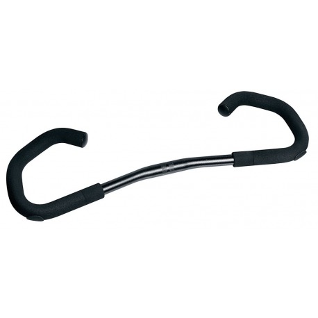 GUIDON ERGOTEC AHS BASIC SPORT 580 mm 25.4 12º ALUMINIUM NOIR