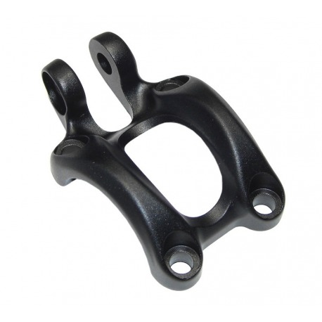 Cache potence Ergotec pour Charisma 31.8 noir, pour montage de phare