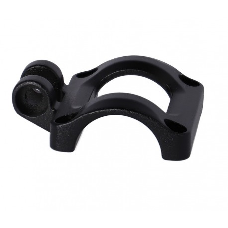 Couvre potence Ergotec p. Integra BK 31.8 noir, pour montage de phare