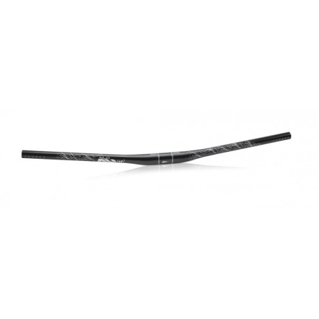 Guidon XLC All MTB Topflat-Bar HB-M18 760mm, Ø 31.8mm 10mm ne./poli, 12°