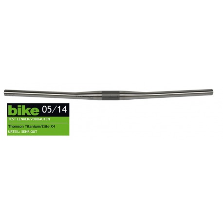 Thomson VTT Guidon 730mm, 6°, Titane