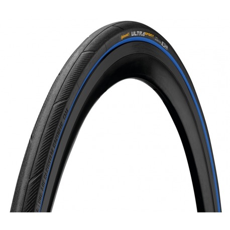 Continental Ultra Sport III Pneu Souple 28" 700x23C 23-622 noir/bleu Peau