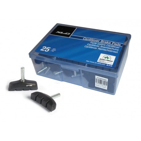 Mâchoire de frein XLC pour emballage OEM Cantilever, 25 paires, 53 mm RRP par jeu