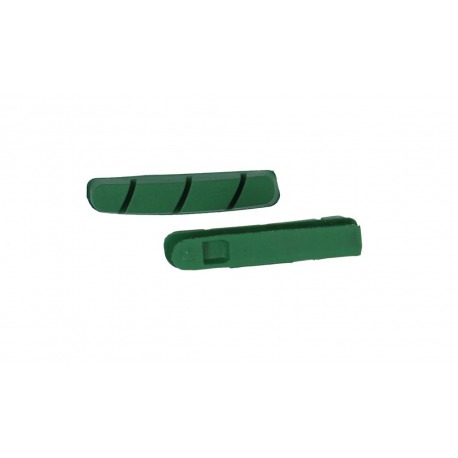 Plaquettes de frein XLC BS-X01 4 par jeu, 55 mm MAO/céram. champ vert