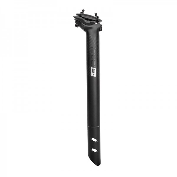 Tige de selle Brevet Ergotec RAY 6+ alum., ne, Ø30.9x350mm, 15mm