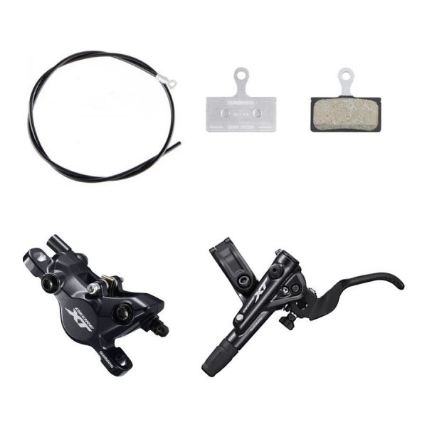 Frein à disque Shimano Deore XT M8100 RD, noir, gauche, avec BLM8100, 1000 mm