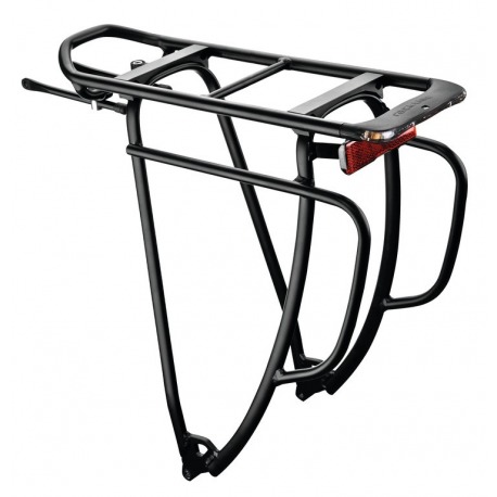 Porte-bagages Racktime Shine Evo 29", modèle Tour, noir, aluminium. env. 765g