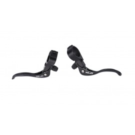 XLC Set levier F supplémentaire Cross BL-R02 Ø 26.0mm, noir/noir