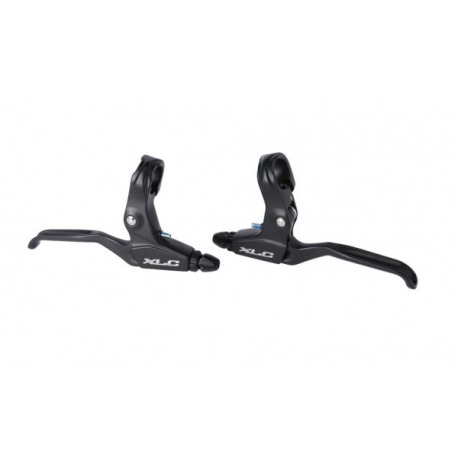XLC Jeu de leviers de frein BL-V04 Alu, noir/noir, pour V-Brake