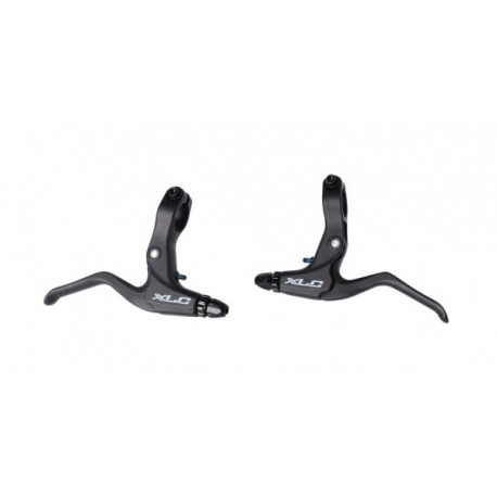 XLC Comp Set levier de frein BL-V12 noir/noir, Alu, pour Rapidfire