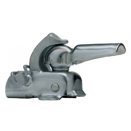 Fixation d'attelage de remorque Hebie F3 au porte-bagages couleur zinc