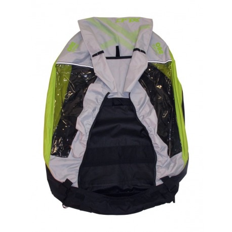 Carrosserie pour remorque enfant XLC Duo² pour XLC Duo² argent/citron à partir de 2016